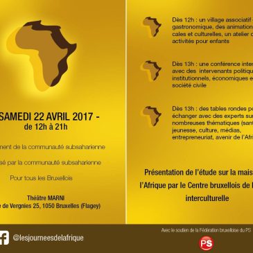 Journée de l’Afrique au théâtre Marni- 22/04/2017